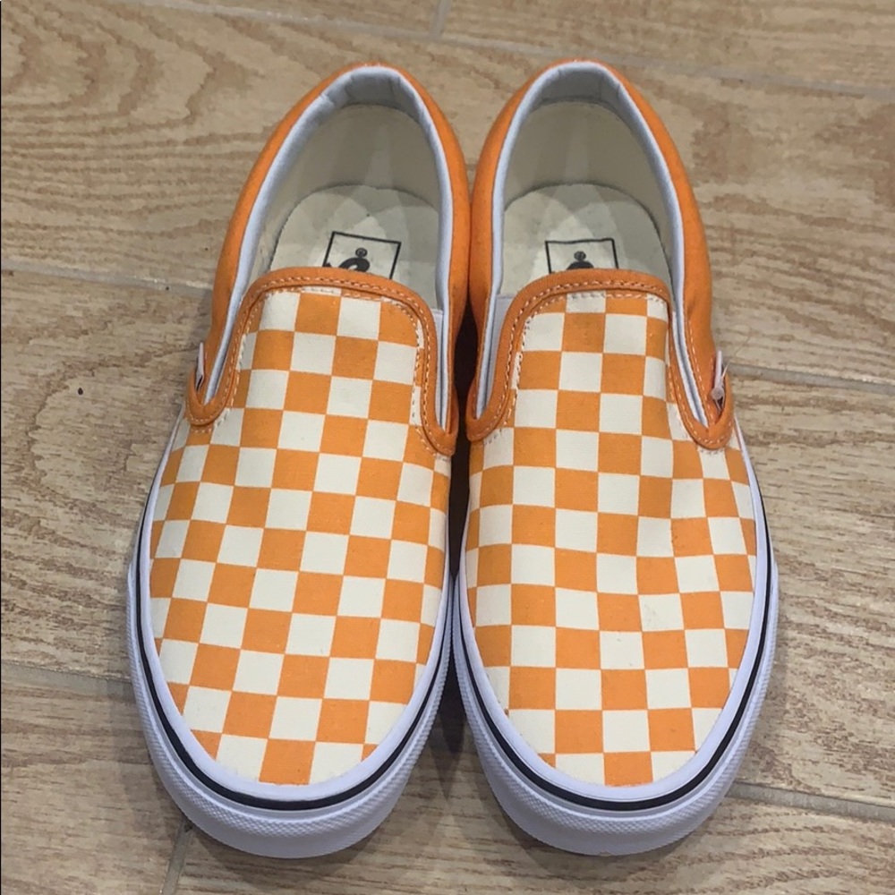 Yellow/orange vans